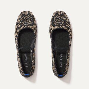 Rothy's The Max Square Mary Jane - Chantilly Noir Size 7